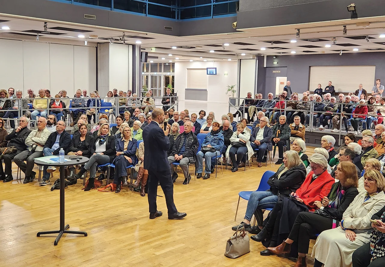 Sébastien Michel réunion public